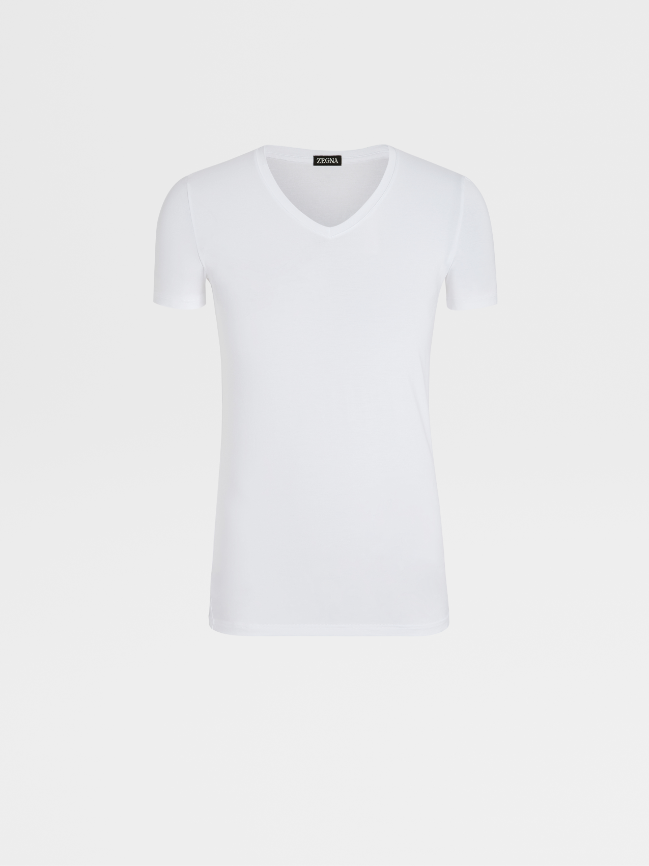 White Stretch Modal T-shirt